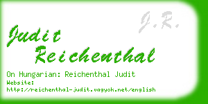 judit reichenthal business card
